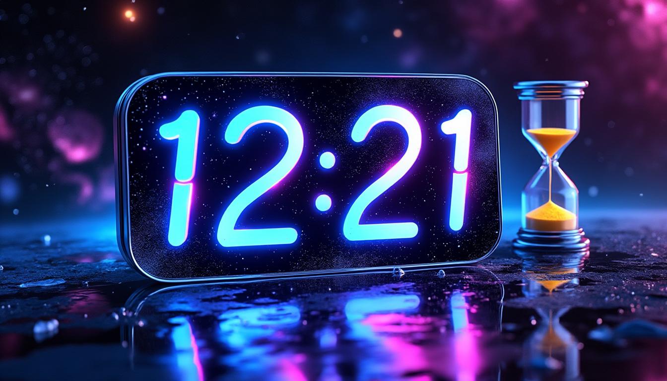 découvrez la signification de l'heure miroir 12h21 et apprenez comment l'interpréter pour mieux comprendre les messages que votre subconscient ou l'univers tente de vous transmettre.