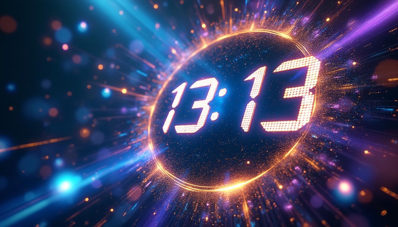 découvrez la signification de l'heure miroir 13h13 et le message caché qu'elle transmet. comprenez les symboles et interprétations derrière cette mystérieuse synchronicité.