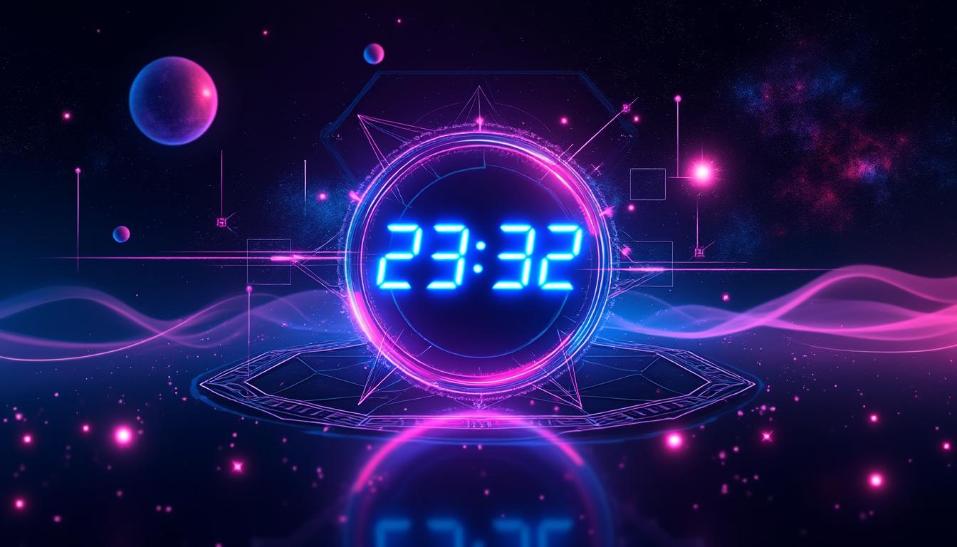 découvrez la signification de l'heure miroir 23h32 et apprenez comment l'interpréter pour mieux comprendre les messages que votre subconscient ou l'univers vous envoie.