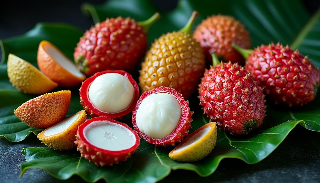 découvrez tout sur le salak, ce fruit exotique au goût unique. apprenez ses caractéristiques, ses bienfaits et comment le déguster pour éveiller vos papilles.