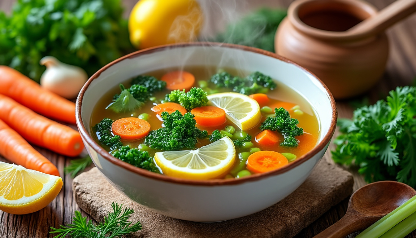 découvrez nos recettes simples de soupes détox pour purifier votre corps naturellement et retrouver vitalité et bien-être au quotidien.